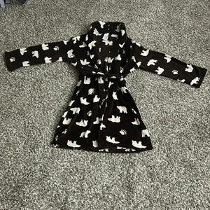 Calvin Klein Kids Fleece Robe Size L 10/12